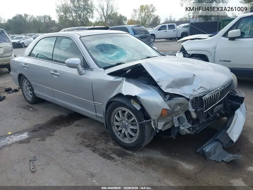 HYUNDAI XG 2003, VIN KMHFU45EX3A261009