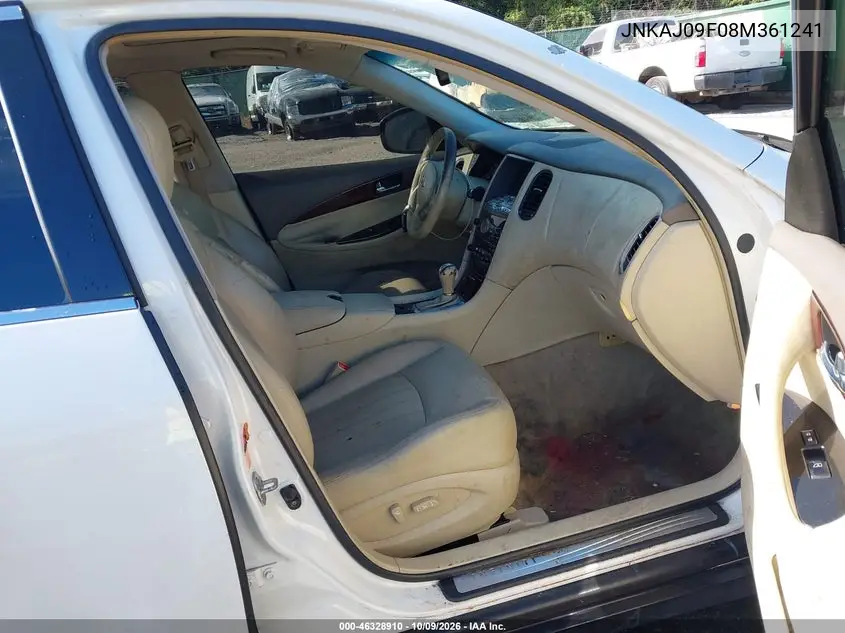 2008 INFINITI EX VIN JNKAJ09F08M361241 — фото 5