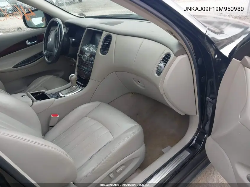 2009 INFINITI EX VIN JNKAJ09F19M950980 — фото 5