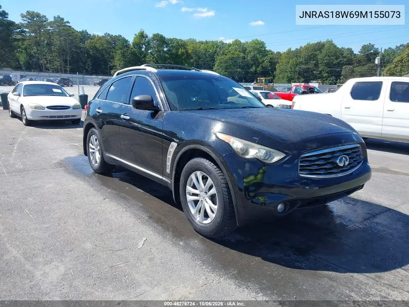 INFINITI FX 2009, VIN JNRAS18W69M155073