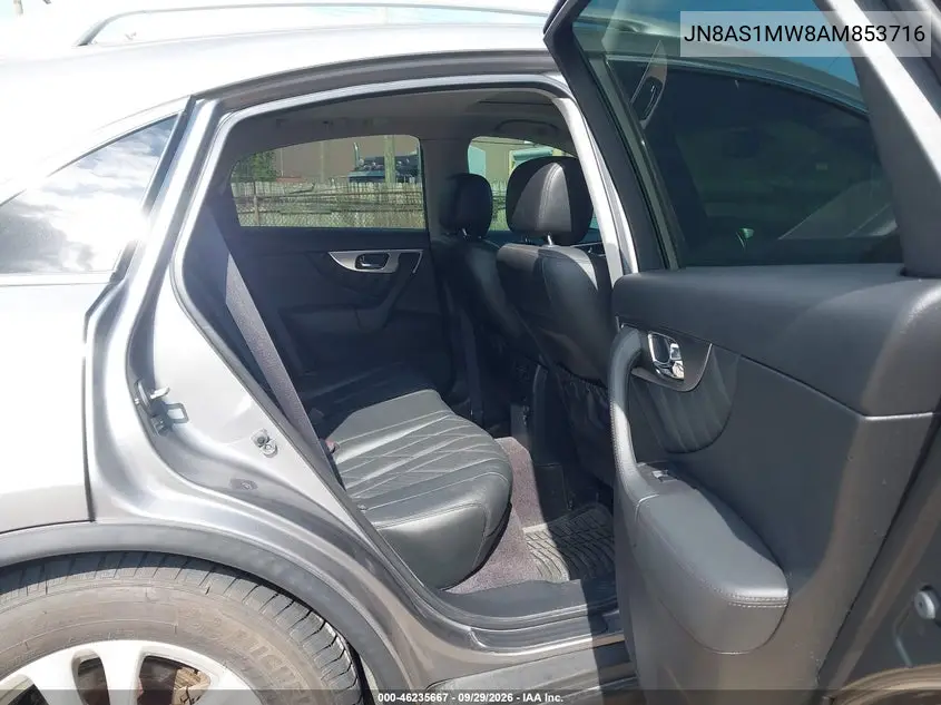 2010 INFINITI FX VIN JN8AS1MW8AM853716 — фото 8
