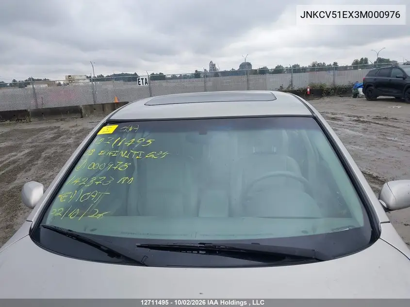 2003 INFINITI G VIN JNKCV51EX3M000976 — фото 17