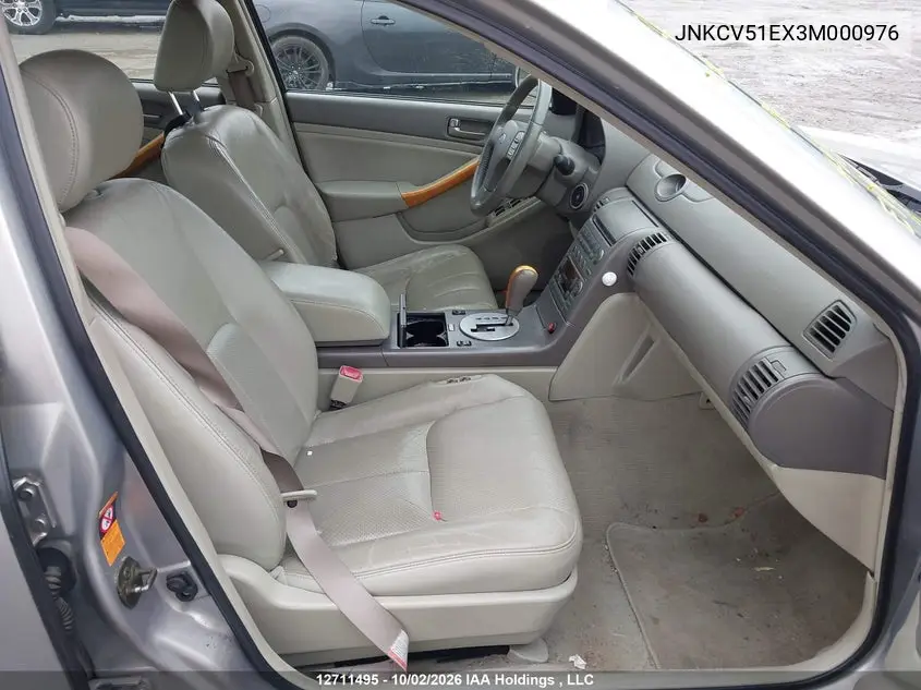 2003 INFINITI G VIN JNKCV51EX3M000976 — фото 5