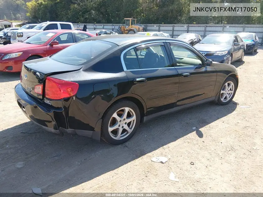2004 INFINITI G VIN JNKCV51FX4M717050 — фото 4