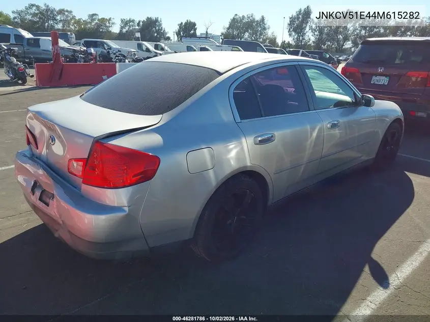2004 INFINITI G VIN JNKCV51E44M615282 — фото 4