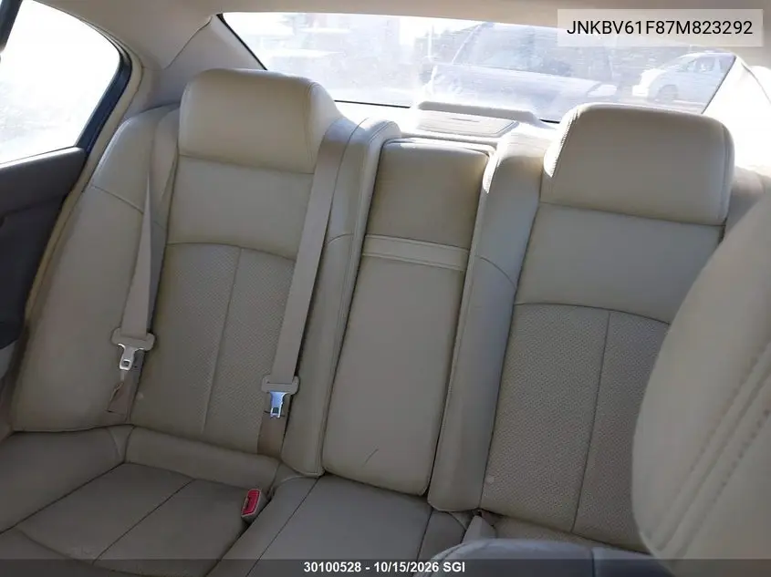 2007 INFINITI G VIN JNKBV61F87M823292 — фото 8