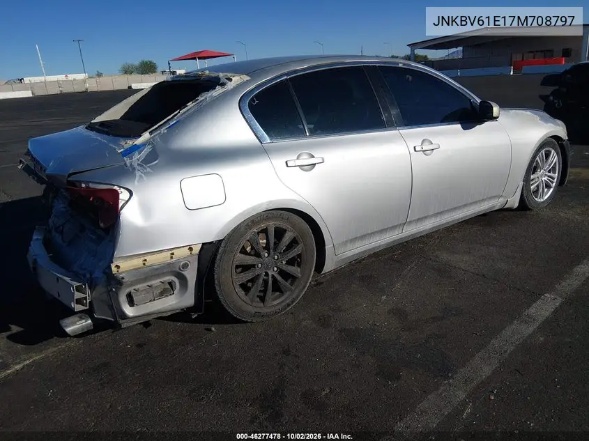 2007 INFINITI G VIN JNKBV61E17M708797 — фото 4
