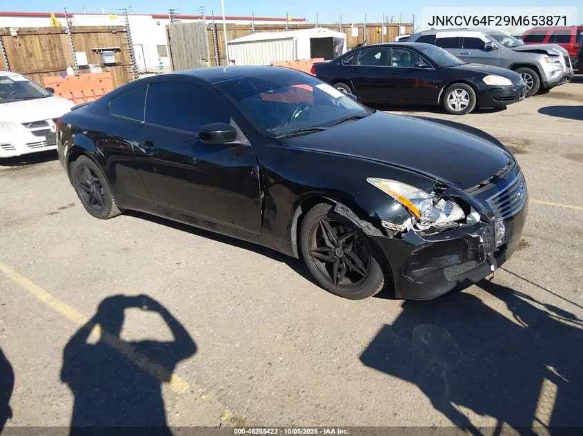 INFINITI G 2009, VIN JNKCV64F29M653871