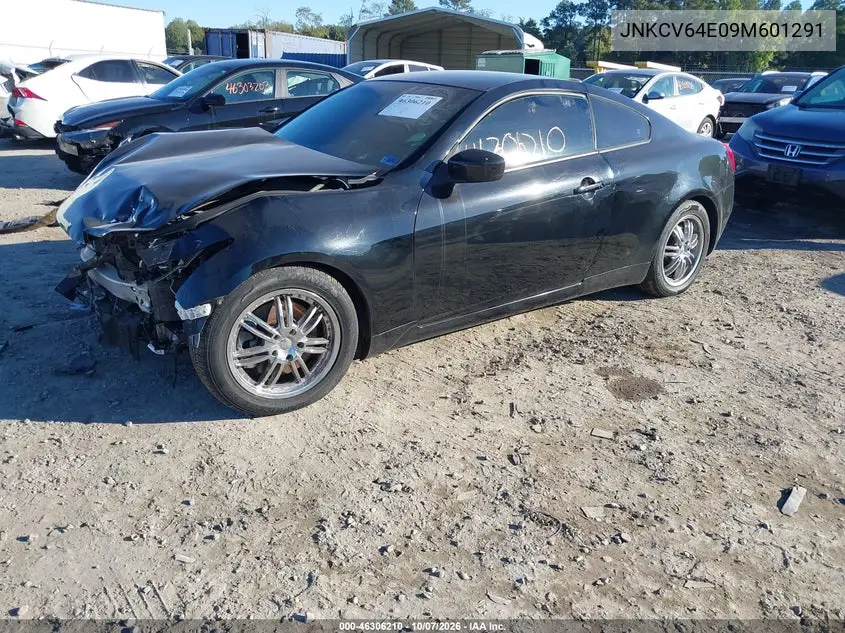 2009 INFINITI G VIN JNKCV64E09M601291 — фото 2