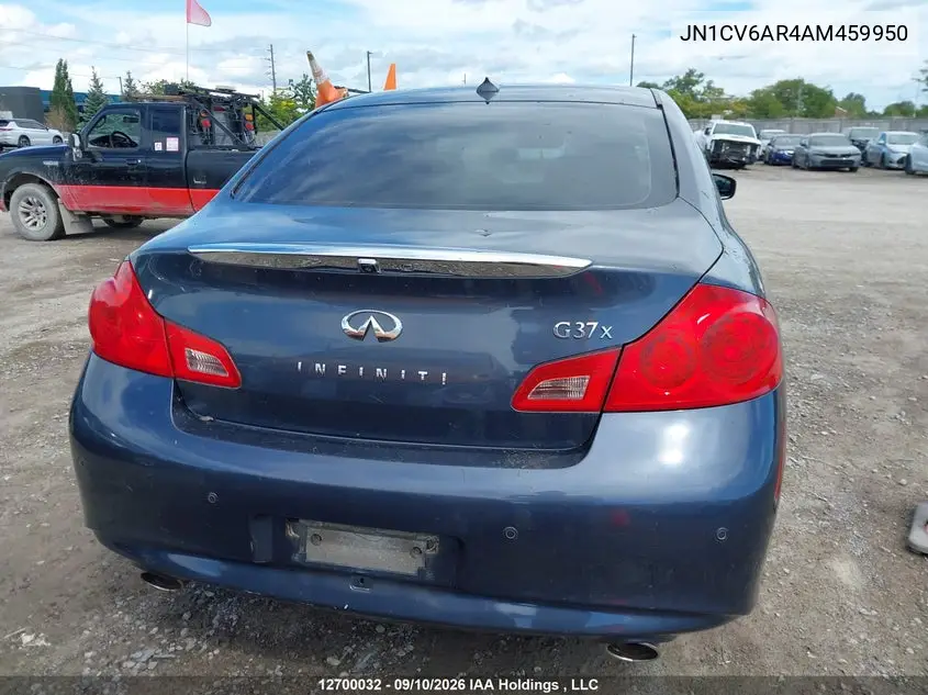 2010 INFINITI G VIN JN1CV6AR4AM459950 — фото 16
