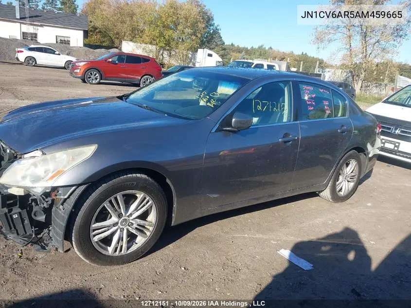 2010 INFINITI G VIN JN1CV6AR5AM459665 — фото 15
