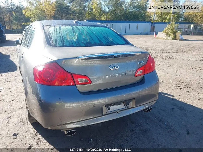 2010 INFINITI G VIN JN1CV6AR5AM459665 — фото 17