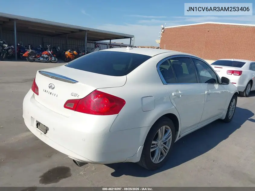 2010 INFINITI G VIN JN1CV6AR3AM253406 — фото 4