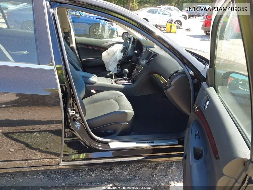 2010 INFINITI G VIN JN1CV6AP3AM409359 — фото 5