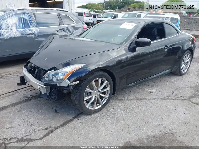 2013 INFINITI G VIN JN1CV6FE0DM770625 — фото 2