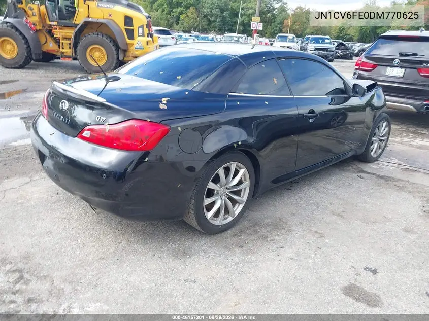2013 INFINITI G VIN JN1CV6FE0DM770625 — фото 4