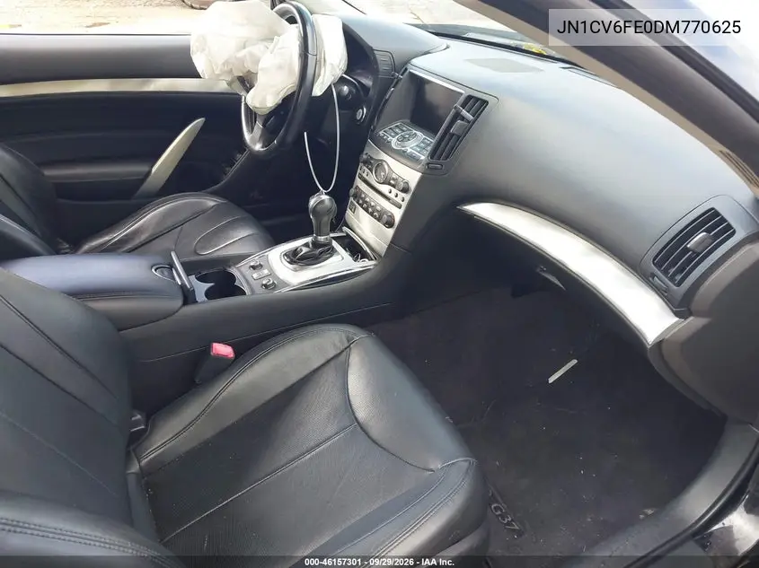 2013 INFINITI G VIN JN1CV6FE0DM770625 — фото 5