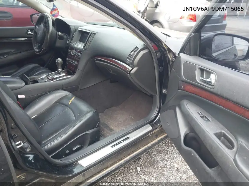 2013 INFINITI G VIN JN1CV6AP9DM715065 — фото 5