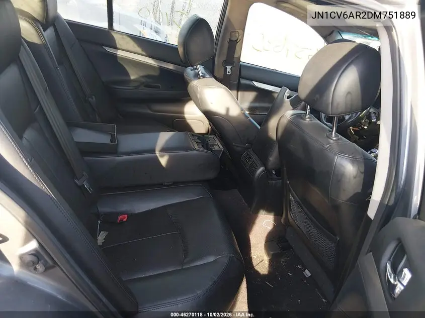2013 INFINITI G VIN JN1CV6AR2DM751889 — фото 8