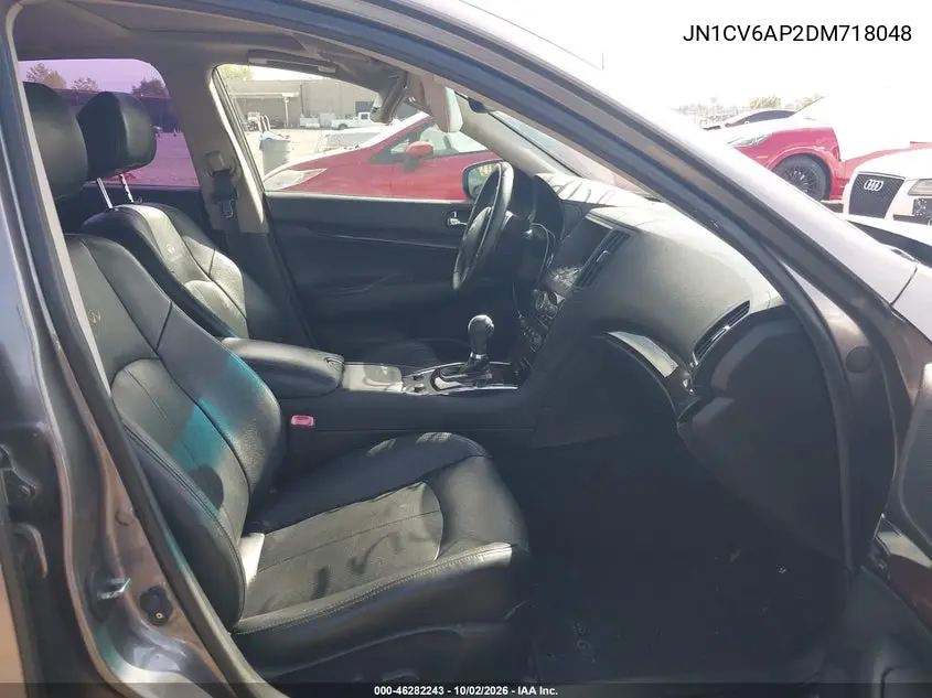2013 INFINITI G VIN JN1CV6AP2DM718048 — фото 5