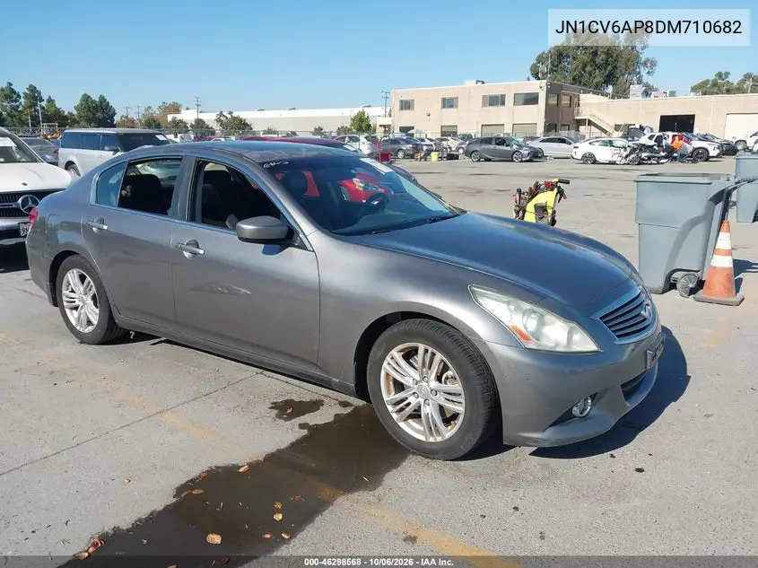 INFINITI G 2013, VIN JN1CV6AP8DM710682