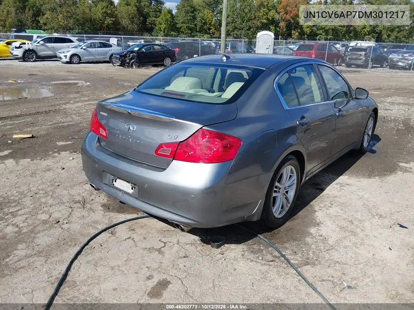 2013 INFINITI G VIN JN1CV6AP7DM301217 — фото 4