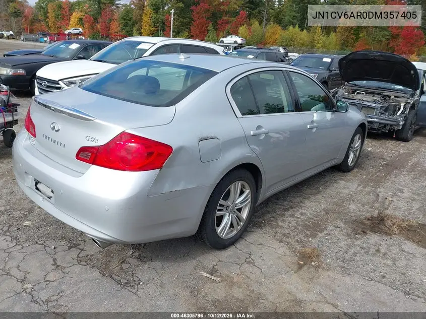 2013 INFINITI G VIN JN1CV6AR0DM357405 — фото 4