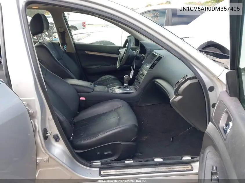 2013 INFINITI G VIN JN1CV6AR0DM357405 — фото 5
