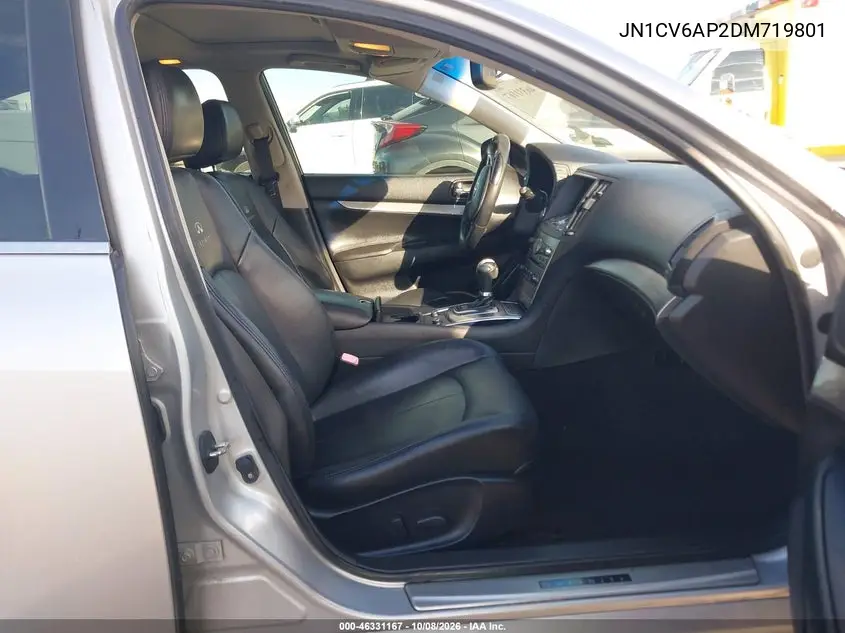 2013 INFINITI G VIN JN1CV6AP2DM719801 — фото 5
