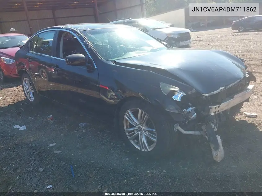 INFINITI G 2013, VIN JN1CV6AP4DM711862