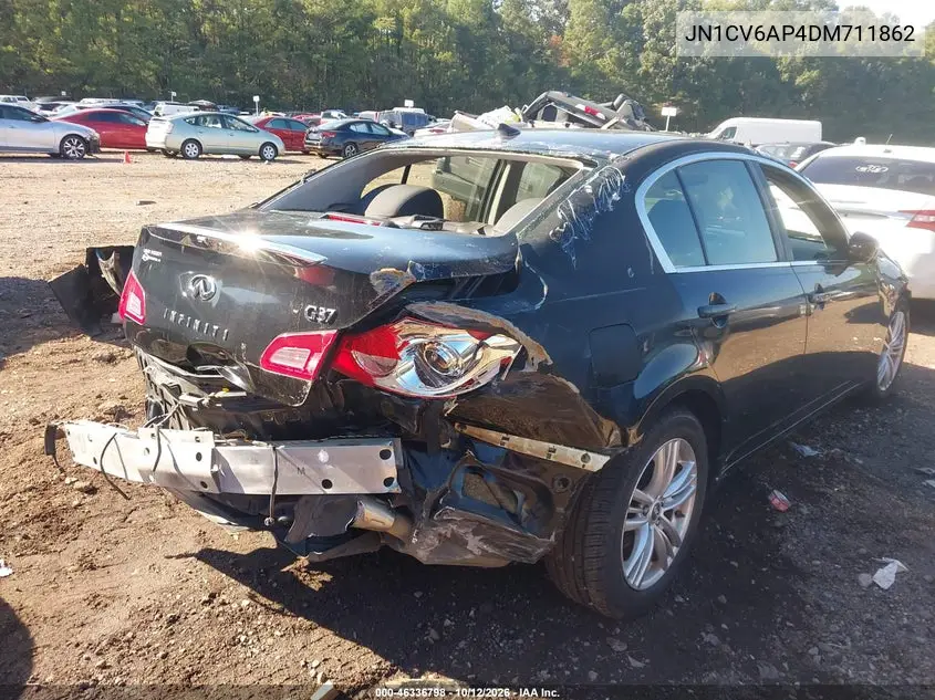 2013 INFINITI G VIN JN1CV6AP4DM711862 — фото 4