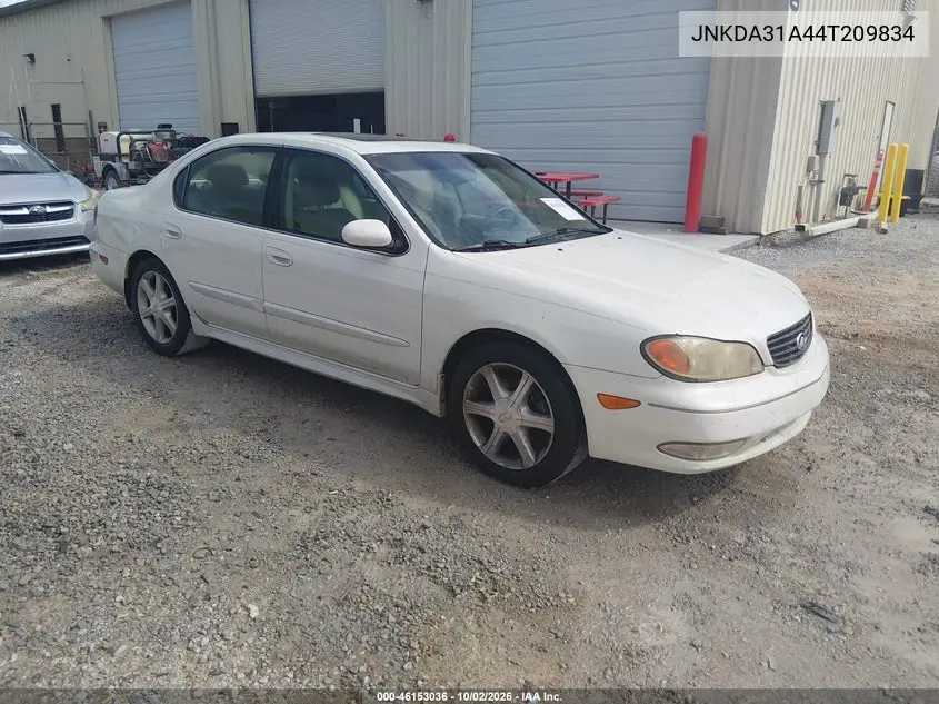 INFINITI I 2004, VIN JNKDA31A44T209834