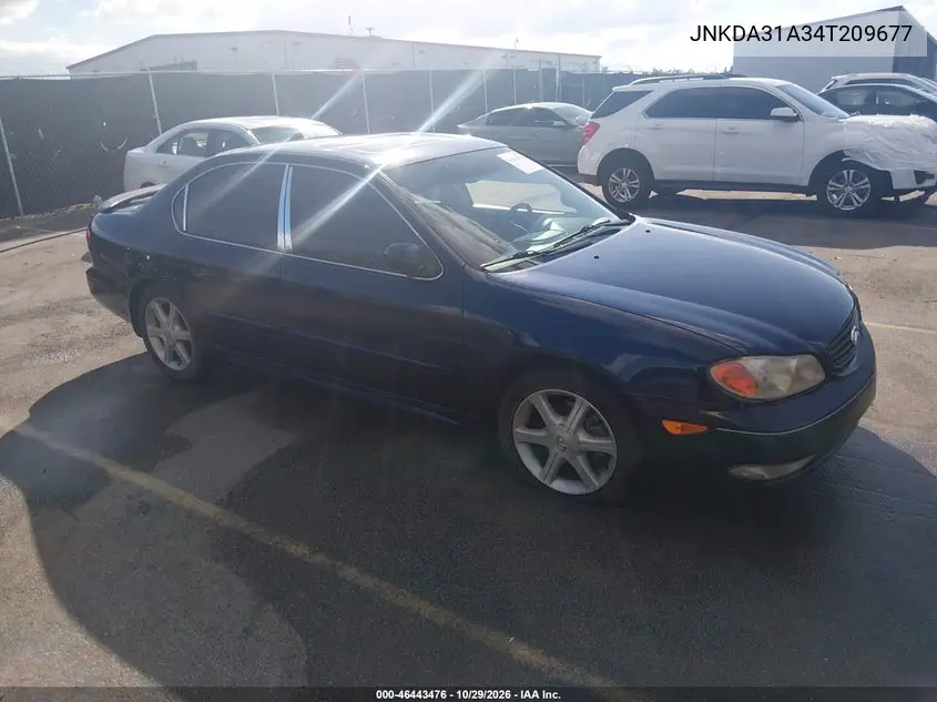 INFINITI I 2004, VIN JNKDA31A34T209677