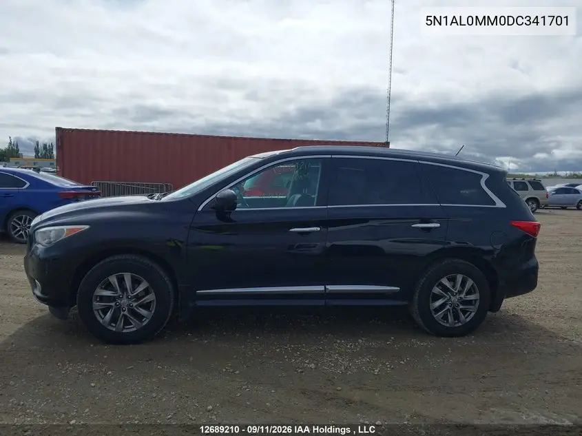2013 INFINITI JX VIN 5N1AL0MM0DC341701 — фото 15