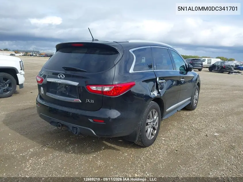 2013 INFINITI JX VIN 5N1AL0MM0DC341701 — фото 4