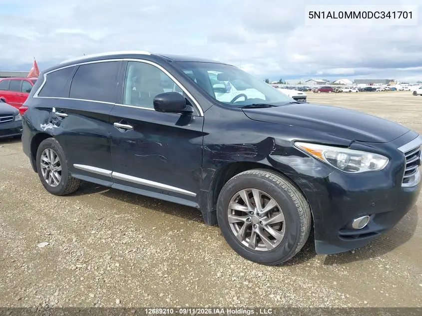 2013 INFINITI JX VIN 5N1AL0MM0DC341701 — фото 6