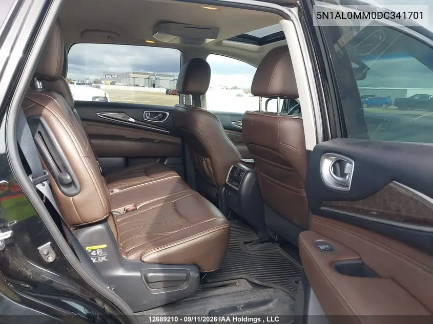 2013 INFINITI JX VIN 5N1AL0MM0DC341701 — фото 8