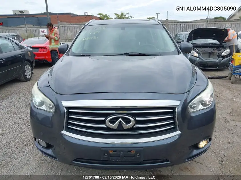 2013 INFINITI JX VIN 5N1AL0MM4DC305090 — фото 12