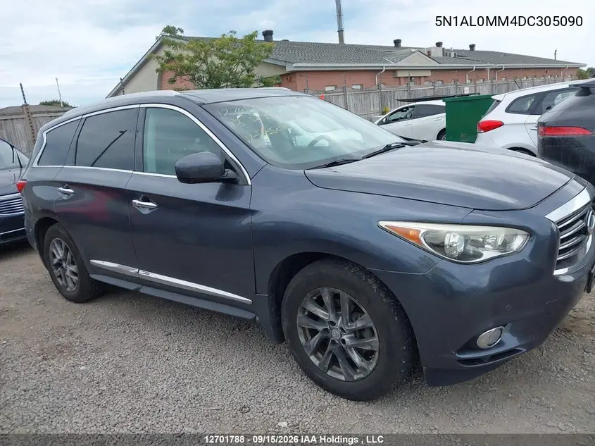 2013 INFINITI JX VIN 5N1AL0MM4DC305090 — фото 13