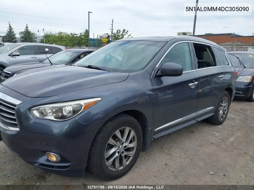 2013 INFINITI JX VIN 5N1AL0MM4DC305090 — фото 14