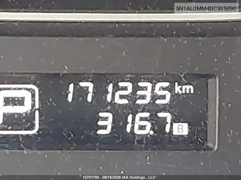2013 INFINITI JX VIN 5N1AL0MM4DC305090 — фото 15
