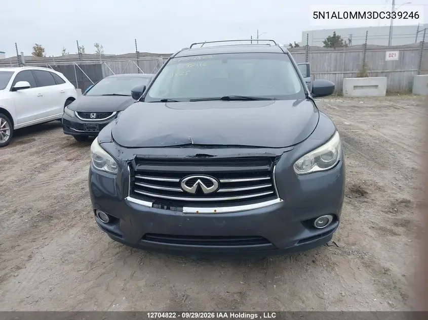 2013 INFINITI JX VIN 5N1AL0MM3DC339246 — фото 12