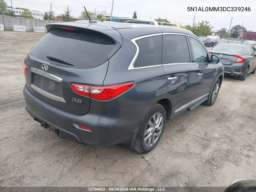 2013 INFINITI JX VIN 5N1AL0MM3DC339246 — фото 4