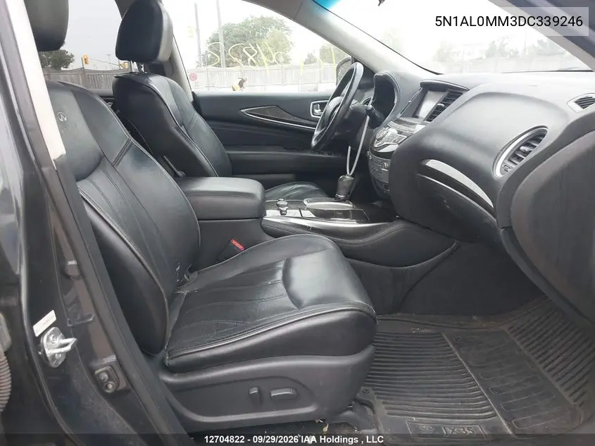 2013 INFINITI JX VIN 5N1AL0MM3DC339246 — фото 5