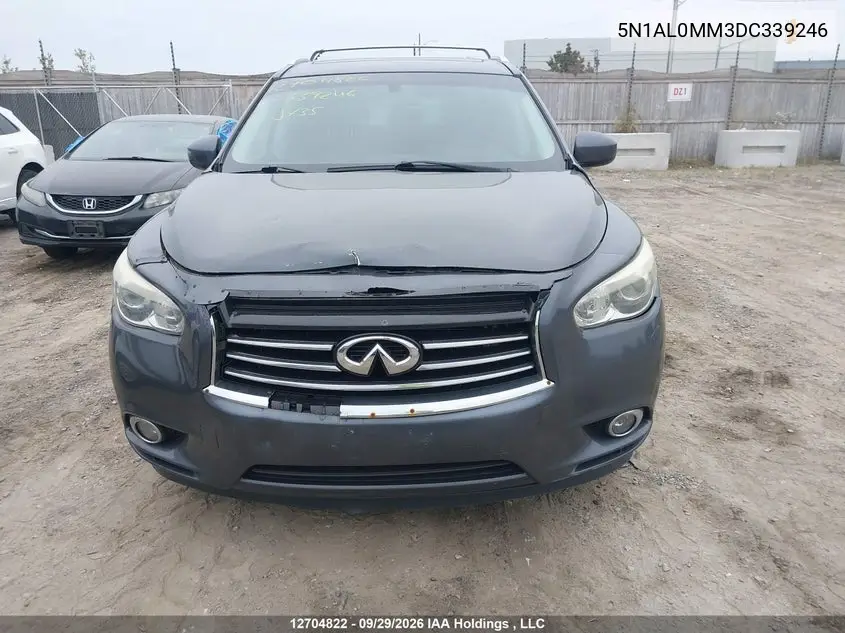 2013 INFINITI JX VIN 5N1AL0MM3DC339246 — фото 6