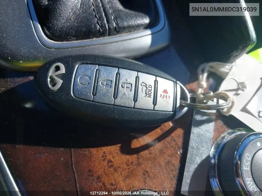 2013 INFINITI JX VIN 5N1AL0MM8DC319039 — фото 11
