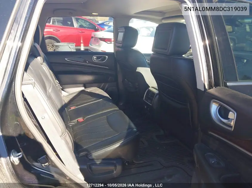 2013 INFINITI JX VIN 5N1AL0MM8DC319039 — фото 8