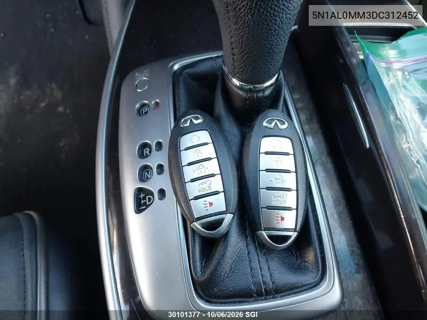 2013 INFINITI JX VIN 5N1AL0MM3DC312452 — фото 11