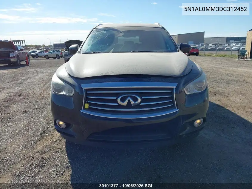 2013 INFINITI JX VIN 5N1AL0MM3DC312452 — фото 12