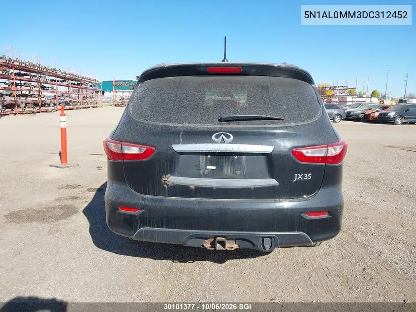 2013 INFINITI JX VIN 5N1AL0MM3DC312452 — фото 16